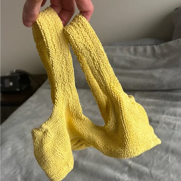 Hunza G Juno Bikini (OneSize) Yellow, Excellent Condition! - Picture 12 of 15